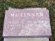 Photo of headstones/thumb_Hugh D MacLennan 1868-1937 hdstn Margaret Taylor cem R Denys